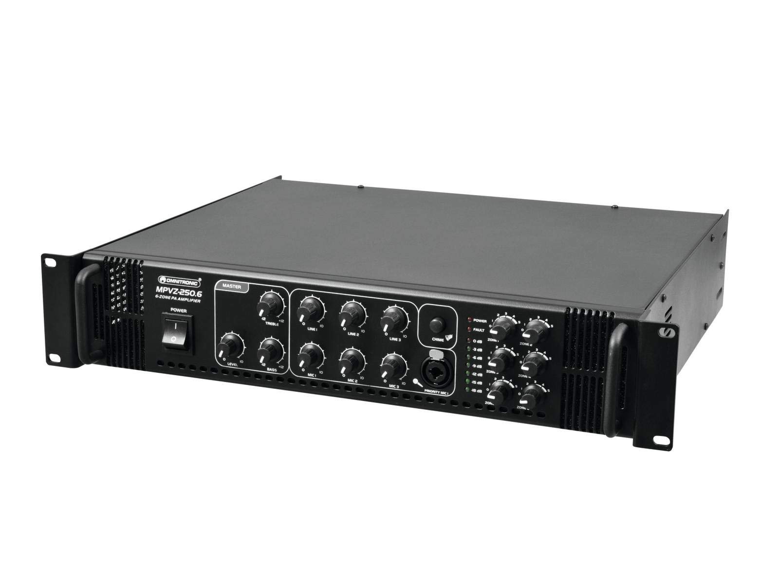 omnitronic-mpvz-250-6-mischverst-rker-6-zonen-ela-mono-250w-regelbar-mp-series image 2