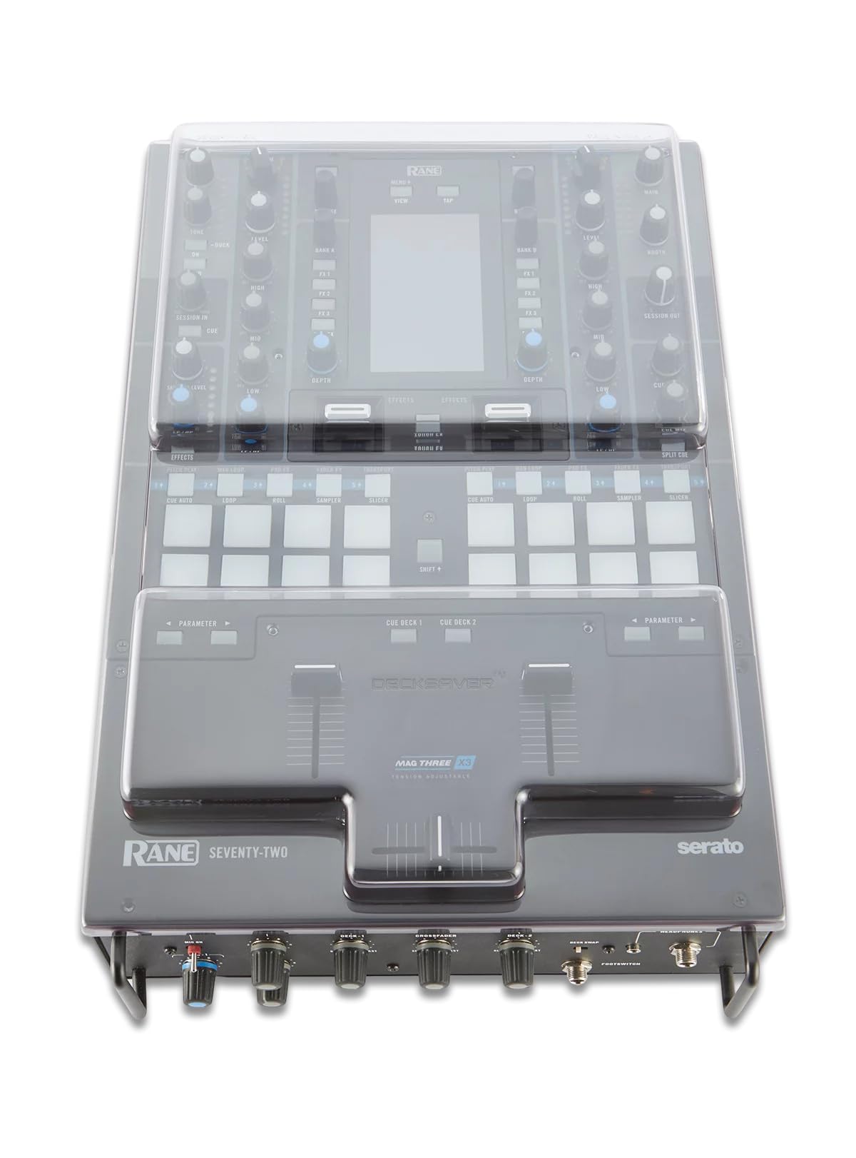 decksaver-cover-f-r-rane-seventy-two-dj-mixer-polycarbonat-schutzh-lle image 2