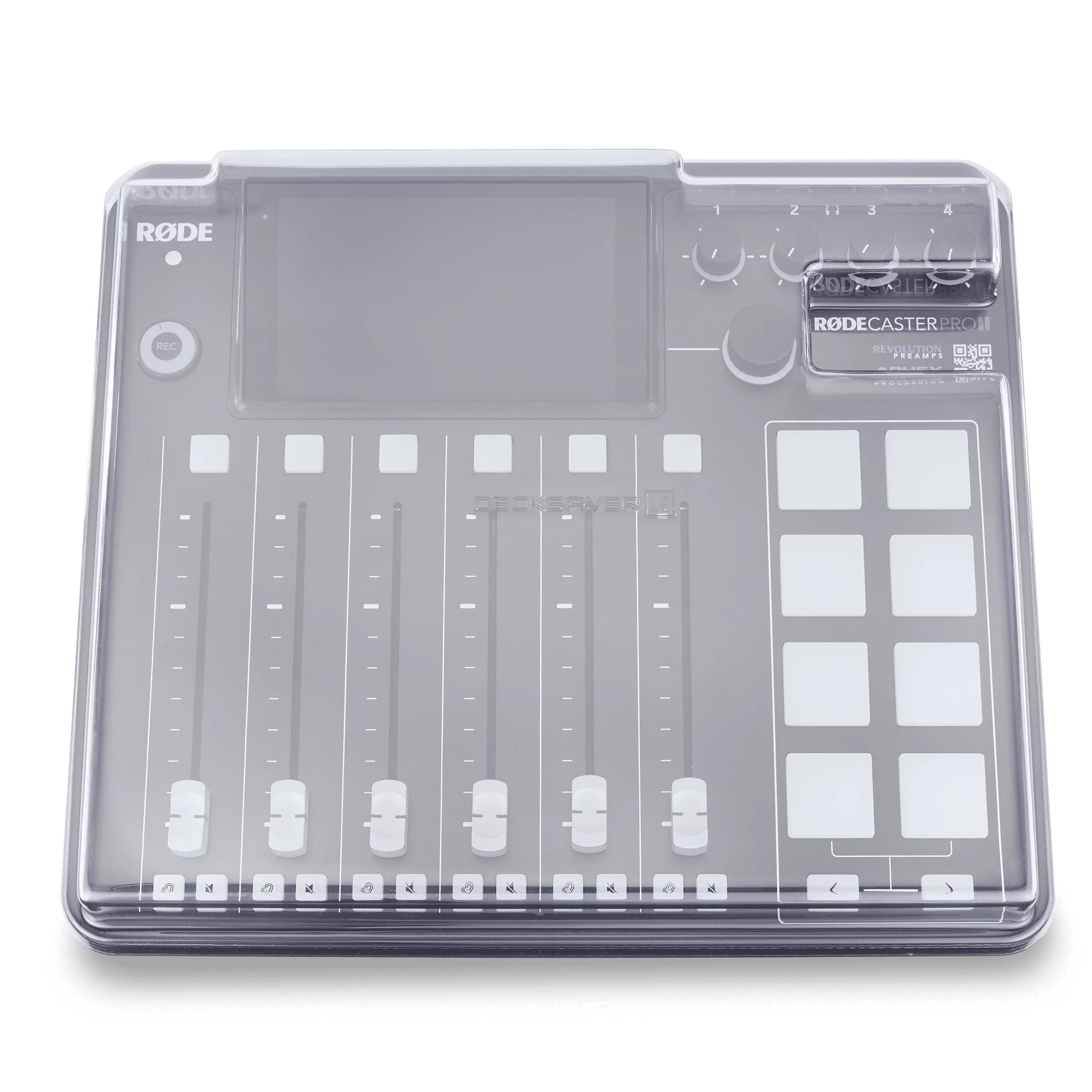 decksaver-rodecaster-pro-ii-schutzh-lle-polycarbonat-cover-rauchklar image 3