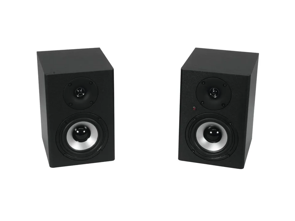 omnitronic-pme-5-studio-monitor-paar-aktive-2-wege-boxen-bassreflex image 1
