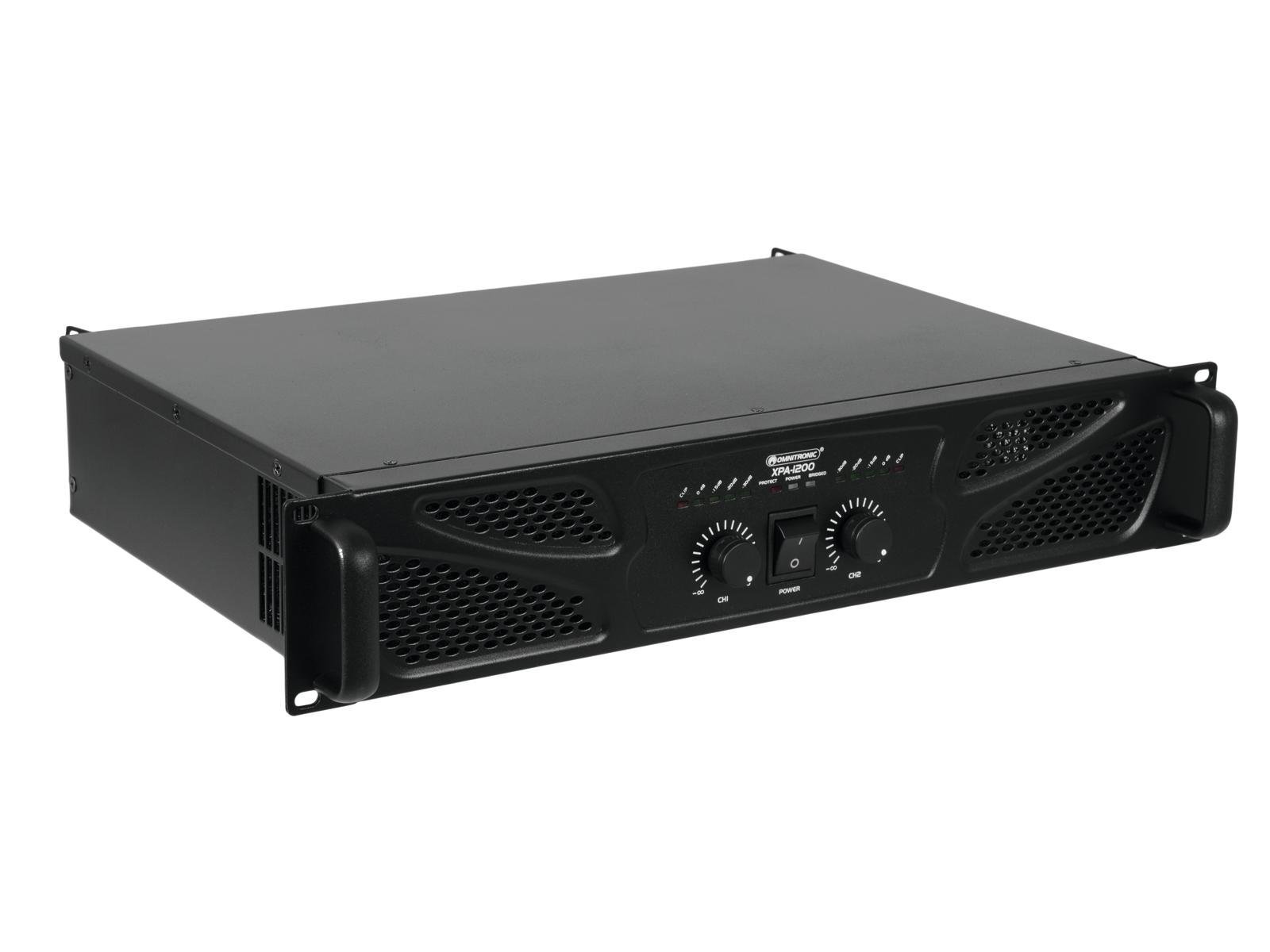 omnitronic-xpa-1200-pa-endstufe-2x600w-stereo image 2