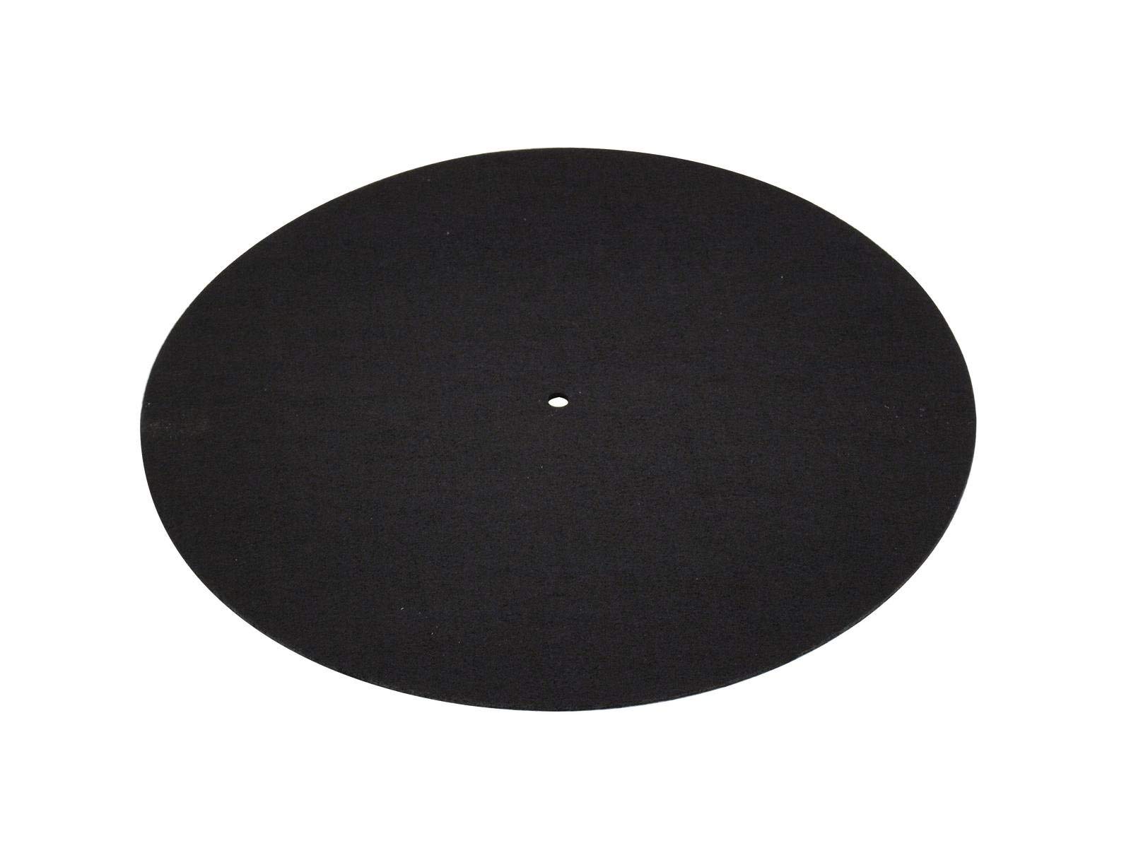 omnitronic-slipmat-antistatisch-schwarz-dj-filzmatte-290-mm image 1