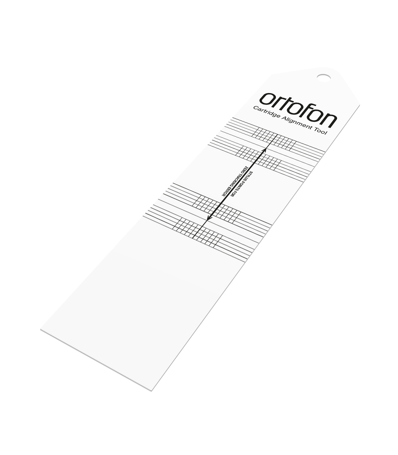 ortofon-cartridge-alignment-tool-einstellschablone image 1